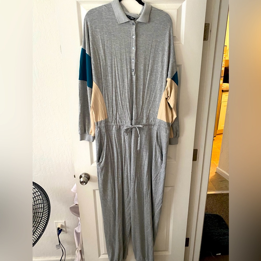 Fashion Nova Relaxing Weekend Jumpsuit